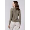 imageDEAR JOHN Cortado Long Sleeve Fitted Henley Womens TopVetiver