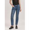 imageDEAR JOHN Playback Straight Leg Womens Jeans Mid Rise Classic Comfort Slim FitPhantom