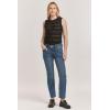 imageDEAR JOHN Playback Straight Leg Womens Jeans Mid Rise Classic Comfort Slim FitPhantom