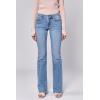 imageDEAR JOHN Rosa Flared Womens Jeans Mid Rise Full Inseam Comfort Stretch DenimBelle