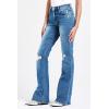 imageDEAR JOHN Rosa Flared Womens Jeans Mid Rise Full Inseam Comfort Stretch DenimFountain