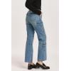 imageDEAR JOHN Womens Hudson Cargo Straight JeansVonna