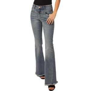 imageDEAR JOHN Rosa Flared Womens Jeans Mid Rise Full Inseam Comfort Stretch DenimStokes Canyon