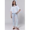 imageDEAR JOHN Ansel Womens Shirt Relaxed VNeck Short SleeveSkyway