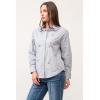 imageDEAR JOHN Lola Womens Shirt Boyfriend Fit Button Down Long SleeveBlue Shadow