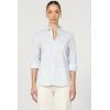 imageDEAR JOHN Lolita Womens Shirt Long Sleeve ButtonUp Collar Blouse  Skyway  Size Medium