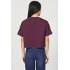 imageDEAR JOHN Maddox Short Sleeve Crew Neck Relaxed Fit Boyfriend Womens Jersey TopFig