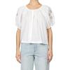 imageDEAR JOHN Emiline Womens TopWhite Embroidery
