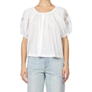 imageDEAR JOHN Emiline Womens TopWhite Embroidery