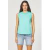 imageDEAR JOHN Zo High Banded Neck Sleeveless Womens TankPool Blue