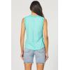 imageDEAR JOHN Zo High Banded Neck Sleeveless Womens TankPool Blue