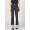 imageDEAR JOHN Anika Straight Leg Jean Mid High Rise Clean Hem Cropped Inseam Stretch DenimJet Set