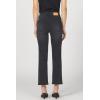 imageDEAR JOHN Anika Straight Leg Jean Mid High Rise Clean Hem Cropped Inseam Stretch DenimJet Set