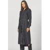 imageDEAR JOHN El Dorado Dress Long Sleeve Western Button Front Midi Dress Classic FitAsh