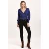 imageDEAR JOHN Womens Cartier Wrap TopBerry Blue
