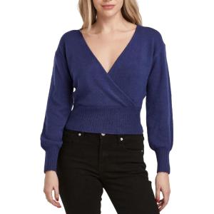 imageDEAR JOHN Womens Cartier Wrap TopBerry Blue