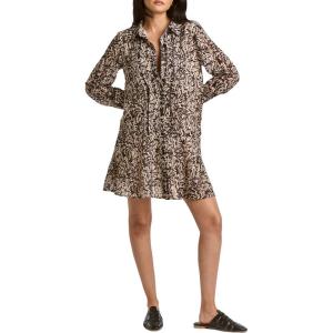 imageDEAR JOHN Womens Frances Button Front DressBlack Jack