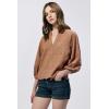 imageDEAR JOHN Carmelita Novelty Womens TopBiscuit Embroidery