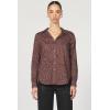 imageDEAR JOHN Lolita Womens Shirt Poplin ButtonUp Long SleeveCappuccino Leopard