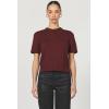 imageDEAR JOHN Sabine Top Crew Neck Short Sleeve Sweater Knit Classic FitTibetan Red