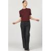 imageDEAR JOHN Sabine Top Crew Neck Short Sleeve Sweater Knit Classic FitTibetan Red