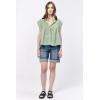 imageDEAR JOHN Shaya Womens Top Classic Relaxed Button Front SleevelessIceberg Green
