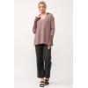 imageDEAR JOHN Tanya VNeck Oversized Long Sleeve Womens TopMarron