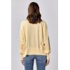 imageDEAR JOHN Trenton Womens Sweater Oversized Crew Neck Long SleevePale Banana