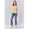 imageDEAR JOHN Trenton Womens Sweater Oversized Crew Neck Long SleevePale Banana