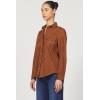 imageDEAR JOHN Womens Star Western ShirtChocolate