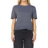 imageDEAR JOHN Leyla Top Lightweight Short Sleeve Sweater Crew Neck Knit Tee Slim Fit Polished Everyday Knitwear Wardrobe Essential  Vintage Indigo  XLarge