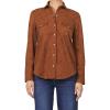 imageDEAR JOHN Womens Star Western ShirtChocolate