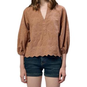 imageDEAR JOHN Carmelita Novelty Womens TopBiscuit Embroidery