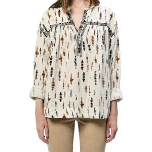 imageDEAR JOHN Pelson Novelty VNeck Long Sleeve Womens TopMozambique