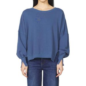 imageDEAR JOHN Trenton Womens Sweater Oversized Crew Neck Long SleeveVintage Indigo