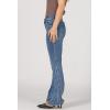 imageDEAR JOHN Rosa Flared Womens Jeans Mid Rise Full Inseam Comfort Stretch DenimPool Wave