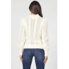 imageDEAR JOHN Jasmine Womens Sweater Pullover Crewneck Long SleeveNatural