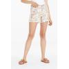 imageDEAR JOHN Julian Denim Womens Shorts Mid Rise Casual Clasic ComfortCream Paisley