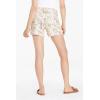 imageDEAR JOHN Julian Denim Womens Shorts Mid Rise Casual Clasic ComfortCream Paisley