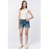 imageDEAR JOHN Julian Denim Womens Shorts Mid Rise Casual Clasic ComfortLagoon