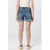 imageDEAR JOHN Julian Denim Womens Shorts Mid Rise Casual Clasic ComfortLagoon