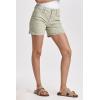 imageDEAR JOHN Julian Denim Womens Shorts Mid Rise Casual Clasic ComfortPistachio Cream