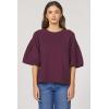 imageDEAR JOHN Matteo Sweatshirt Puff Sleeve Crew Neck Cotton Classic Fit  Fig  Small