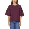 imageDEAR JOHN Matteo Sweatshirt Puff Sleeve Crew Neck Cotton Classic Fit  Fig  Small