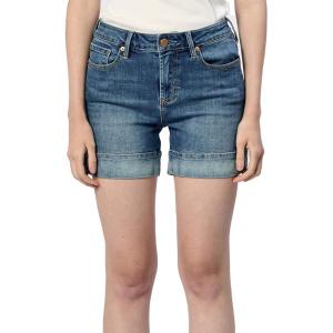 imageDEAR JOHN Julian Denim Womens Shorts Mid Rise Casual Clasic ComfortLagoon