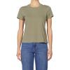 imageDEAR JOHN Unity Crew Neck Womens Short Sleeve Relaxed Fit Womens TopVetiver