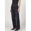 imageDEAR JOHN Taylor Straight Leg Jeans Womens High Rise Clean Hem DenimDaring Indigo