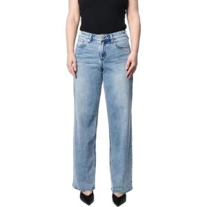 imageDEAR JOHN Taylor Straight Leg Jeans Womens High Rise Clean Hem DenimPlein Air