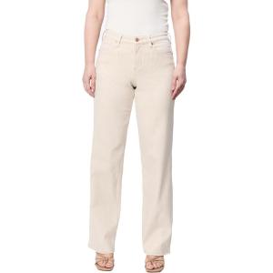 imageDEAR JOHN Taylor Straight Leg Jeans Womens High Rise Clean Hem DenimSand Stripe