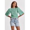 imageDEAR JOHN Womens Bailey Wing Sleeve SweaterFresh Mint